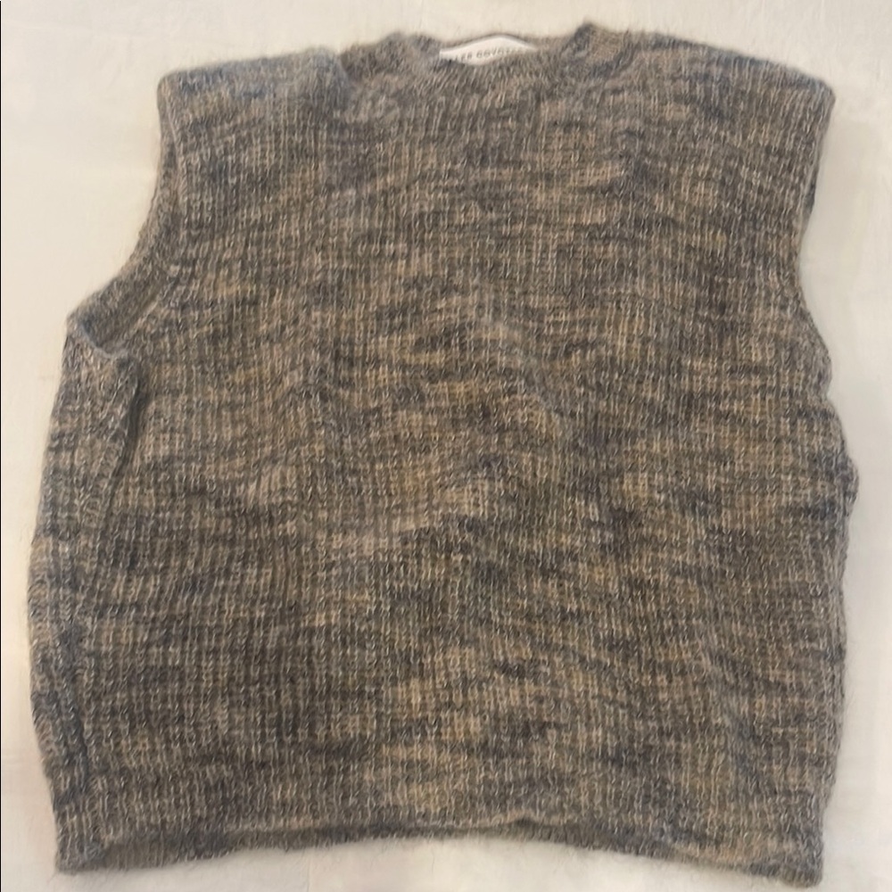 Cozy Gray Sweater Vest